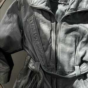KENNETH COLE REACTION leather jacket